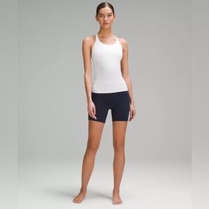 Lululemon Ebb to Street Tank Top in White Size 2